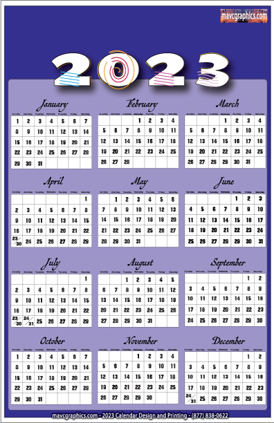 order custom calendars