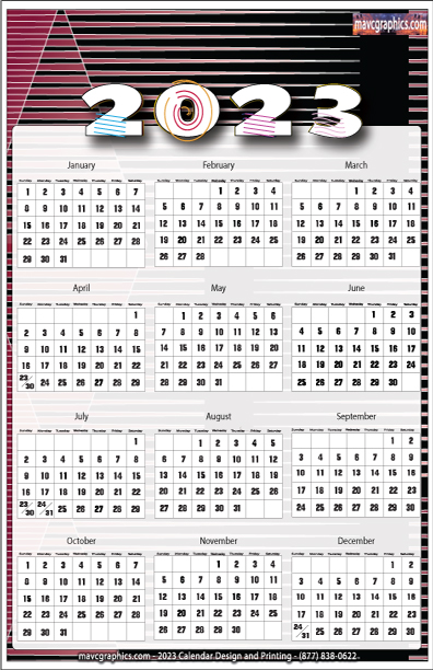 custom printed calendars